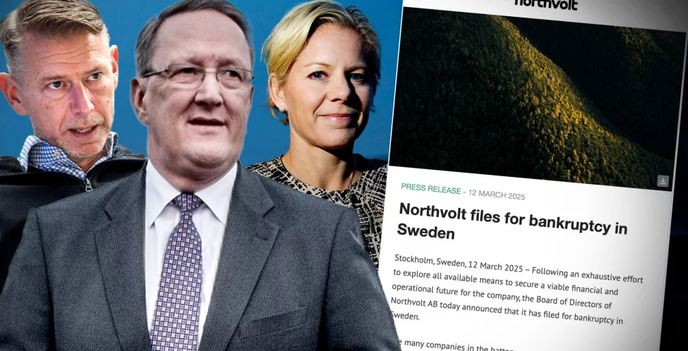 NORTHVOLT I KONKURS – "En oerhört svår dag för alla"