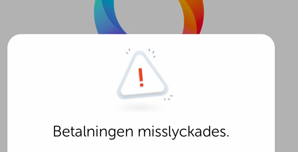 Störningar hos Swish – kunder kunde inte skicka pengar