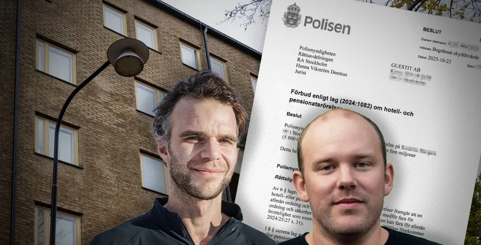 Fredrik Hjelms sajt till polisen: Vi tvingas säga upp 15 personer