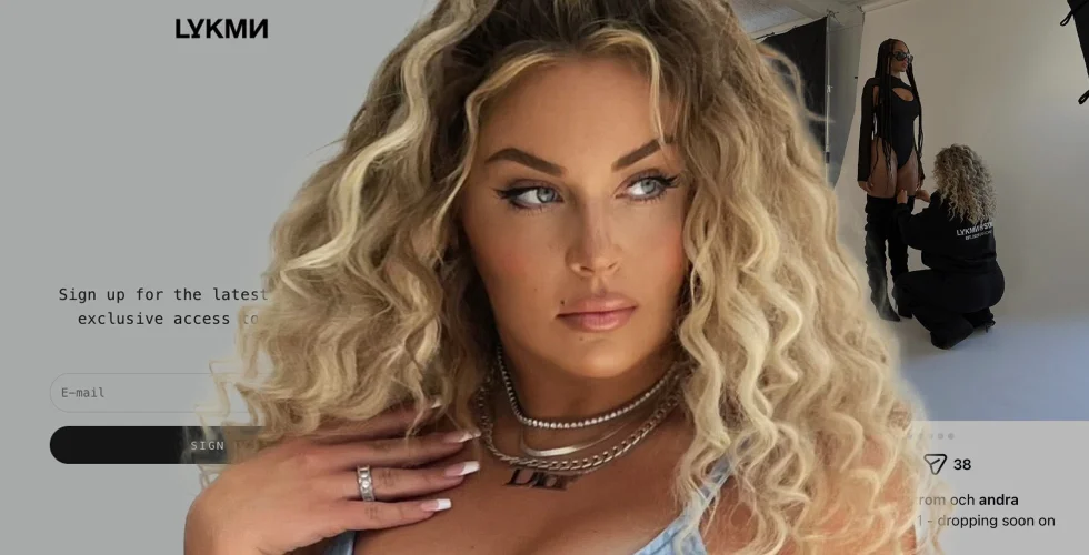 Influencern Fanny Lyckman startar e-handeln Lykmn Studios – förberett i fyra år