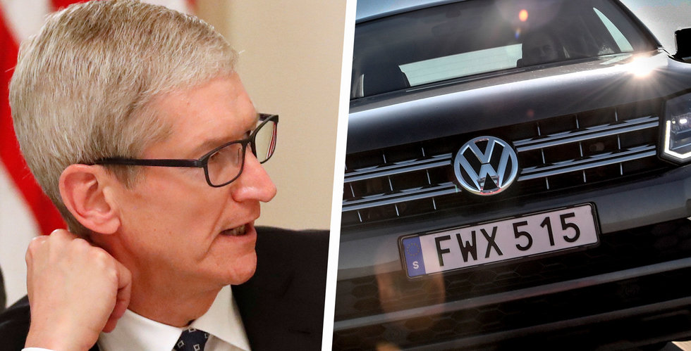 Apple och Volkswagen samarbetar om självkörande bilar