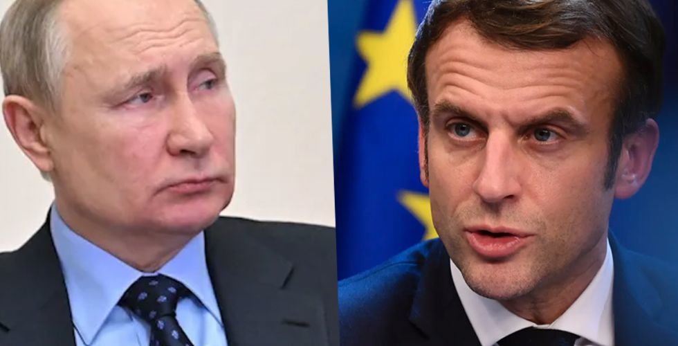 Putin uppger för Macron att han ska skona civila