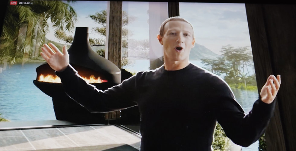 Zuckerberg: En miljard människor använder vårt metaverse i nära framtid