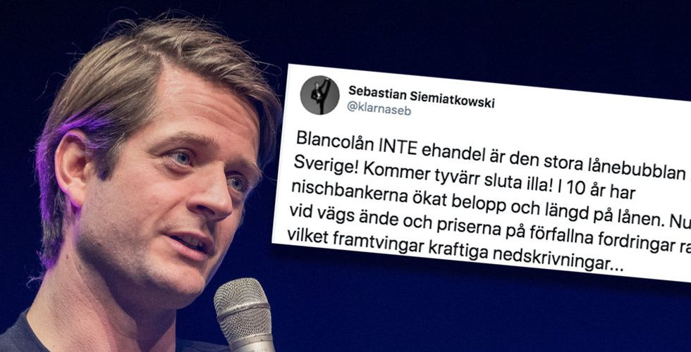 Sebastian Siemiatkowski på krigsstigen igen: "Det kommer ...