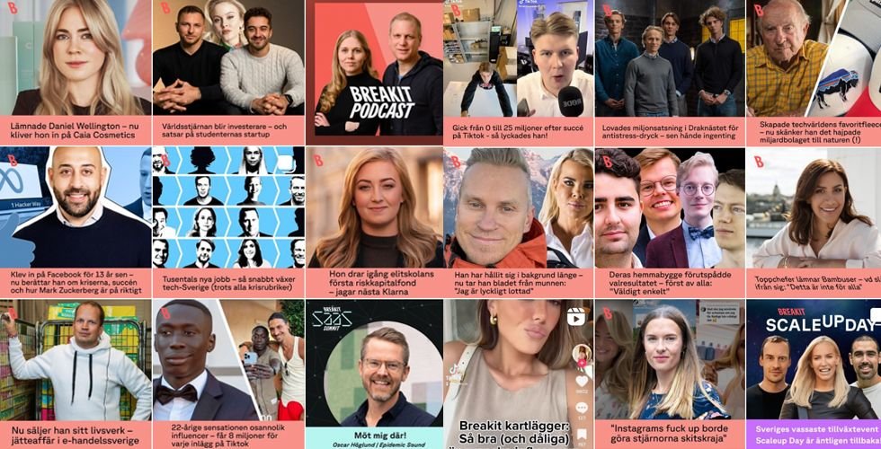Följ Breakit på Instagram – så ses vi i flödet!