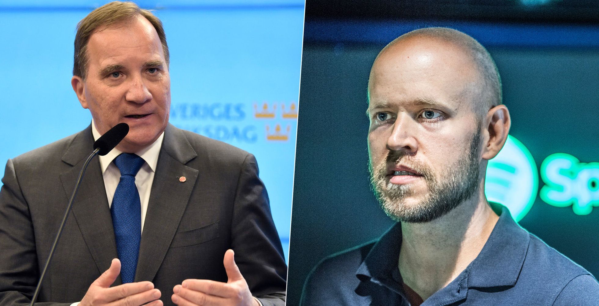 Daniel Ek och Stefan Löfven i upprop: "Sverige är redo för ...