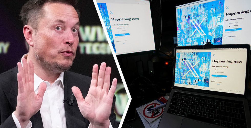 Musk erkänner hur mycket X tappat – och skyller ifrån sig