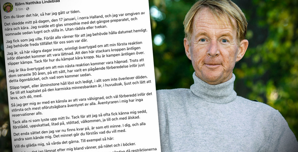 Björn Natthiko Lindeblad har avlidit