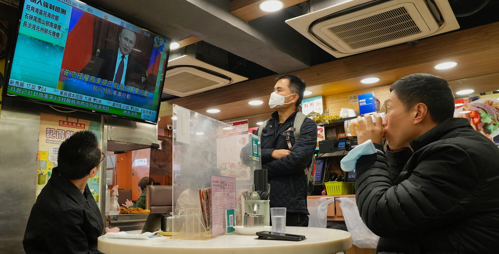 Ras på asiatiska börserna – faller flera procent