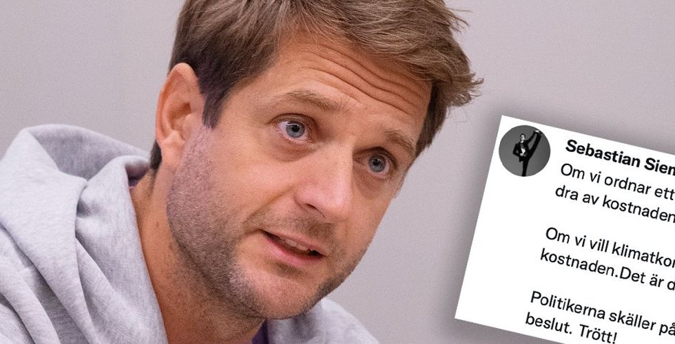 Sebastian Siemiatkowskis klimatkrav på politikerna: "Jag blir så trött"