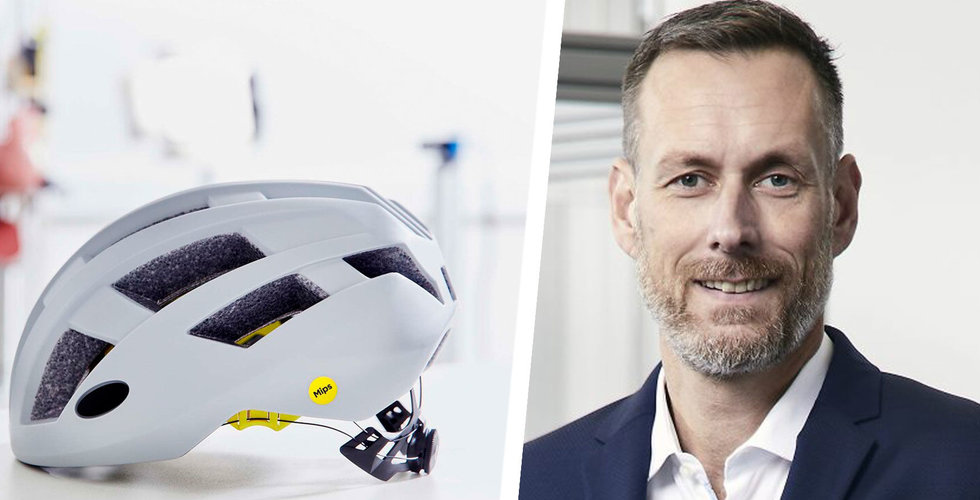 Försäljningen rasar för hjälmbolaget