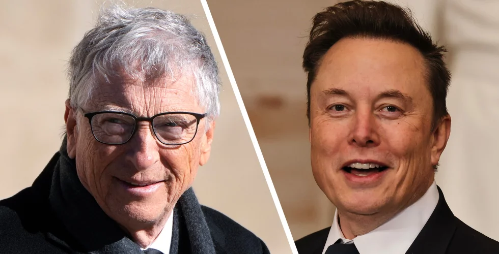 Gates om Musk: “Briljant, rik, har inflytande”