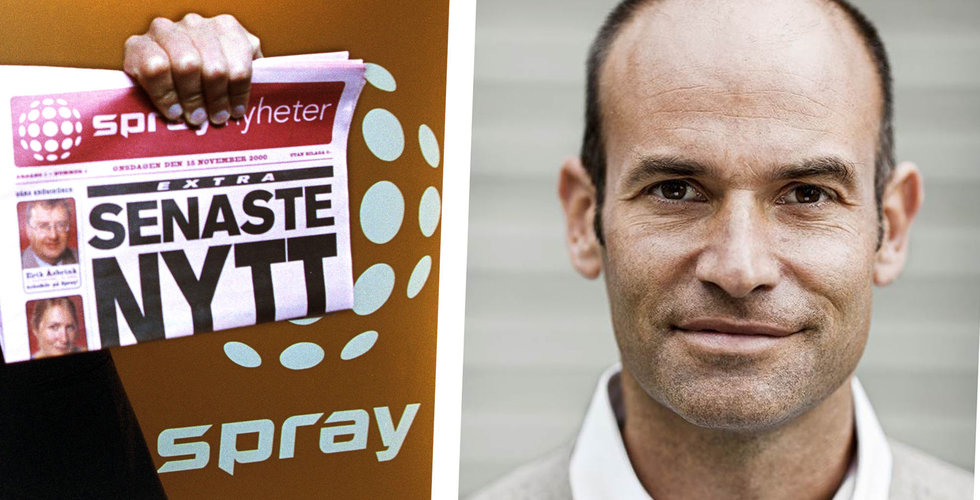Förlust på 100 miljoner i månaden och brinnande IT-kris – då tog Daniel Sachs över som vd på Spray