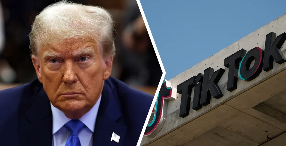 Tiktok tillbaka i USA - tackar Trump