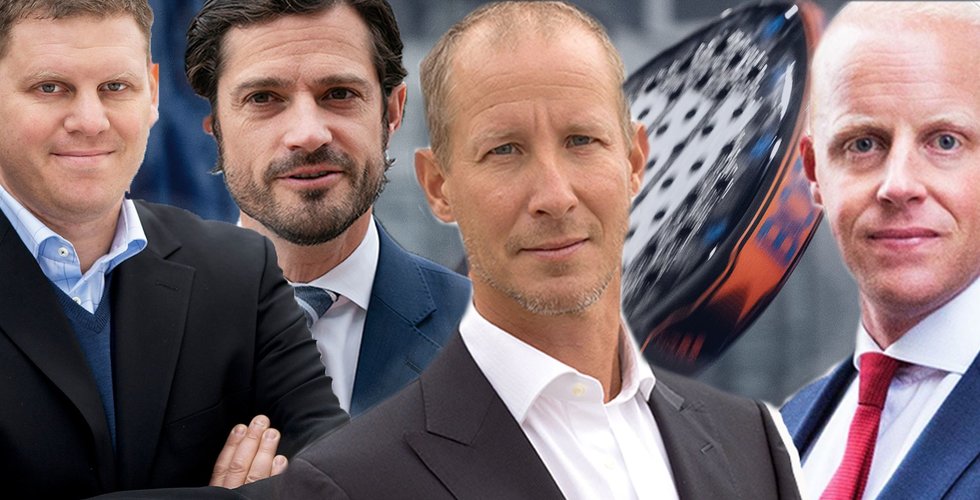 Paul Fischbein, prins Carl Philip, Per Roman och Henrik Persson Ekdahl. Foto: Press/TT/Montage