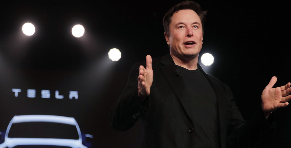 Musk om sparpaketet på Tesla: ”Inte supermycket”
