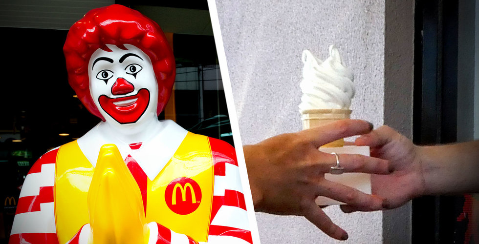 McDonalds stäms på 900 miljoner dollar över glassmaskinskonflikt