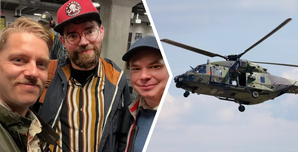 Krigshistoriepodden rusar – grundartrion firar med utdelning: “Skördar frukten”