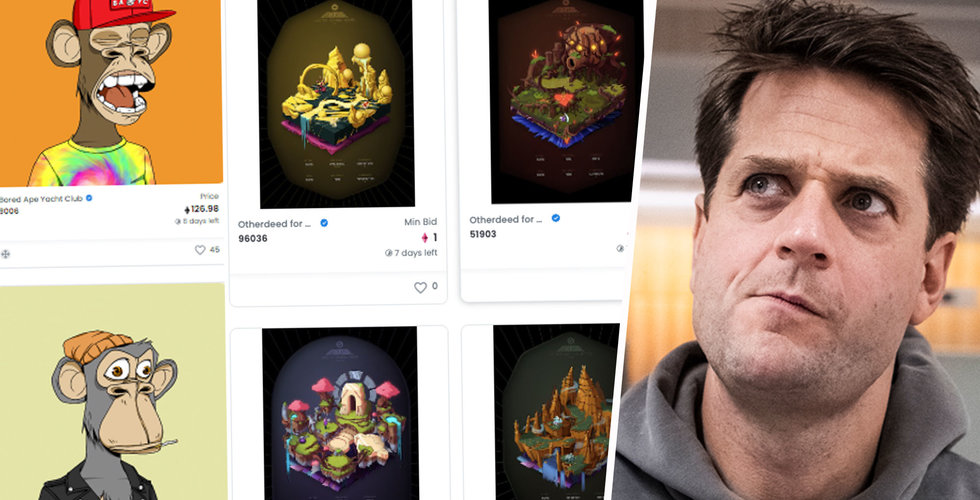 NFT-aporna sålde för 3 miljarder – men nu går Klarna-bossen till attack mot upplägget