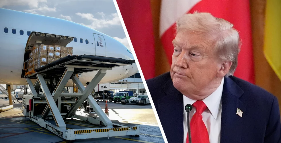 Paket till USA stoppas efter Trumps tullbesked