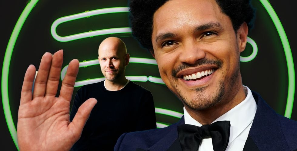 Daniel Ek dumpade prinsparet – nu värvar Spotify Daily Show-komikern