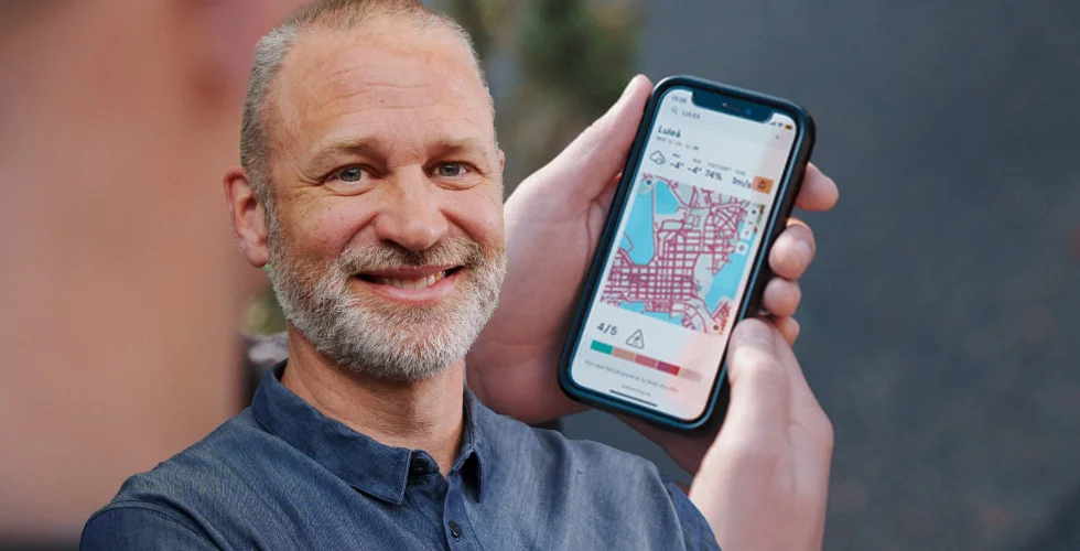 Icebug släpper halksajt med Klimator – varnar fotgängare för hala gångvägar
