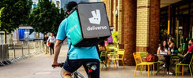 Deliveroo sänkta teckningsintervall uppges bero på volatila marknadsförhållanden