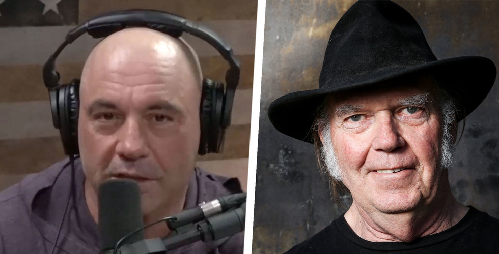 Neil Young lämnar Spotify – efter bråk om Joe Rogan