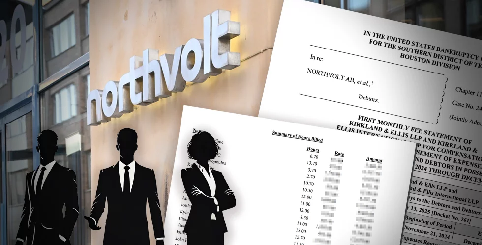 Hotade Northvolts underleverantörer – tjänar 25.000 kronor i timmen