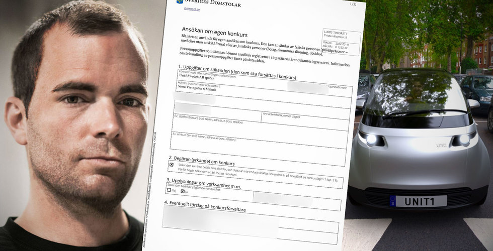 Lewis Hornes elbilsbolag Uniti kraschade: “Jag känner ro just nu”