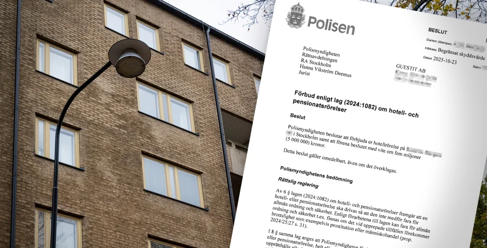 Hotell i Stockholm stängs efter sexhandel – miljonsmäll hotar techprofilens bolag