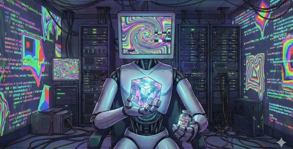 Ayahuasca för algoritmerna – Petter Rudwall säljer rus till AI-modellerna