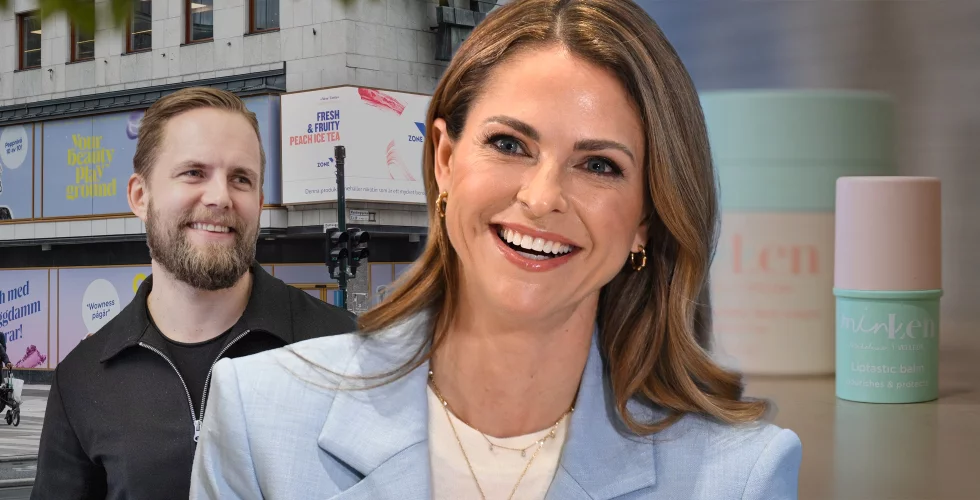 Prinsessan Madeleine Bernadotte ska kränga Minlen-krämer i Lykos butik i Stockholm