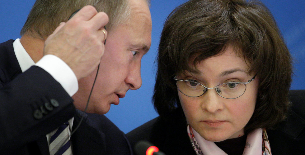 Rysslands centralbankschef ville hoppa av pga invasionen av Ukraina