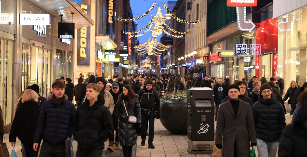 Butikerna jublar – julhandeln stärks