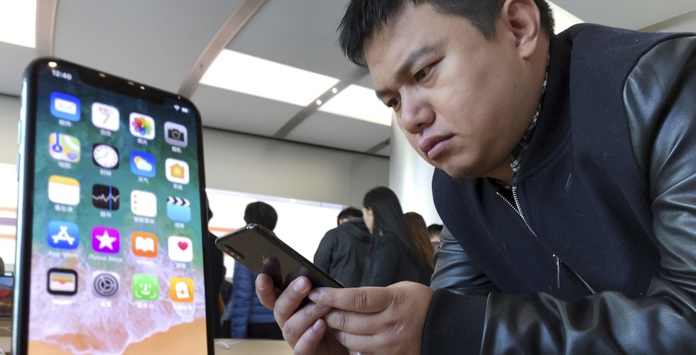 Breakit - Iphone X säljer sämre än väntat