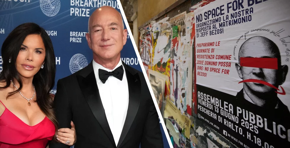 Bezos superbröllop i Venedig: 100 miljoner och rasande lokalbor