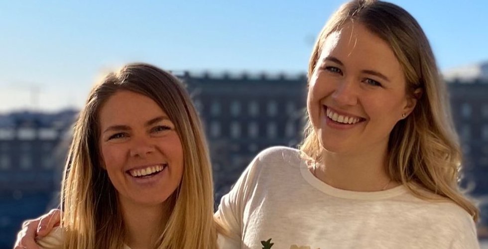 Anna Sjöharald och Anastasia Trofimova, grundare av Foodtech-bolaget Beet som vill göra det enklare att äta mer växtbaserat. Foto: Press.