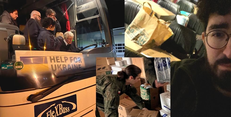 Techprofilens initiativ: Lämnar hjälpvaror – och försöker hämta människor på flykt