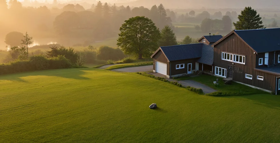 Utmanar robotgräsklipparbranschen – med AI-drivna maskiner (anpassade för nordiska klimat)
