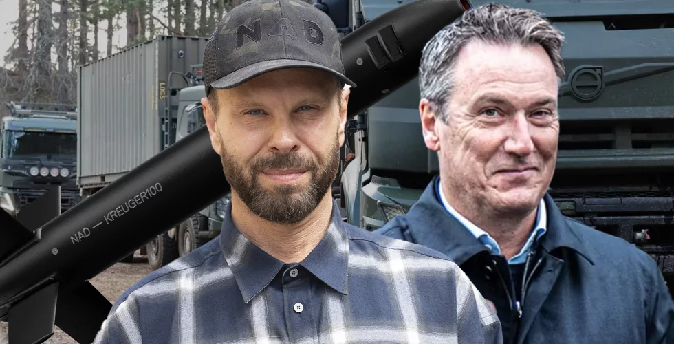 Nordic Air Defence och Volvo Defense satsar på nytt anti-drönarsystem för militära fordon